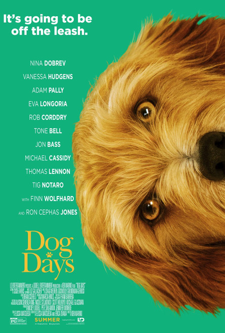 Dog Days (2018)_3 Movie Film Poster Canvas iconic design