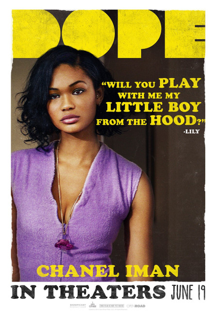 Dope (2015)_5 Movie Film Poster Canvas iconic design