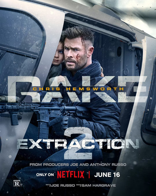 Extraction 2 (2023)_4 Movie Film Poster Canvas iconic design