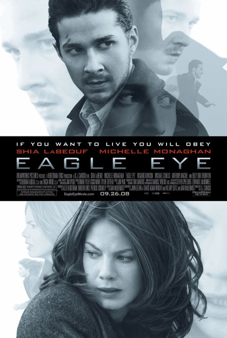 Eagle Eye (2008)_1 Movie Film Poster Canvas iconic design