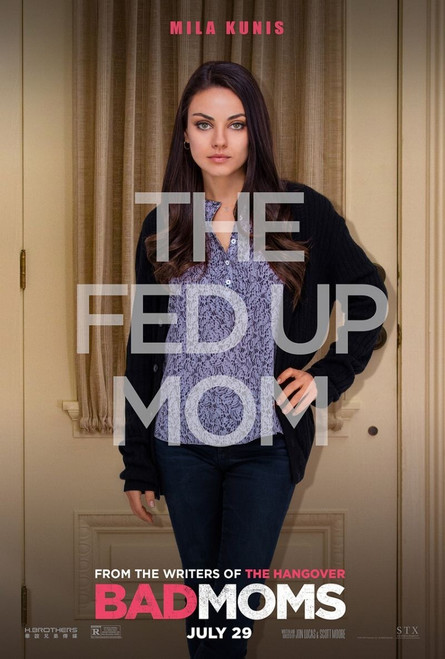 Bad Moms (2016)_6 Movie Film Poster Canvas iconic design