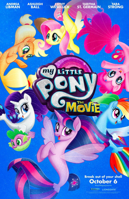 My Little Pony_ The Movie (2017)_5 Poster Canvas Movie Film Print A0 A1 A2 A3 A4