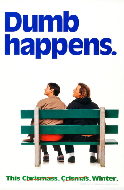 Dumb And Dumber (1994)_1 Movie Film Poster Canvas iconic design