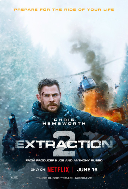 Extraction 2 (2023)_3 Movie Film Poster Canvas iconic design