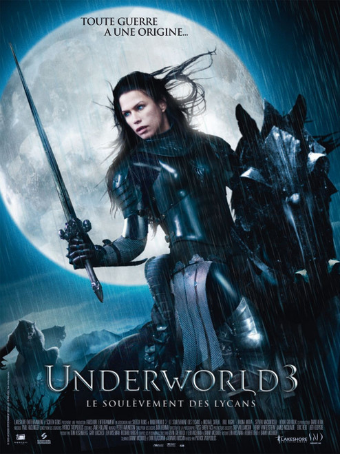 Underworld_ Rise of the Lycans (2009)_5 Poster Canvas Movie Film Print A0 A1 A2