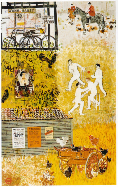 1957-Village Life Poster Canvas Movie Film Print A0 A1 A2 A3 A4 A5 A6 Art Wall D