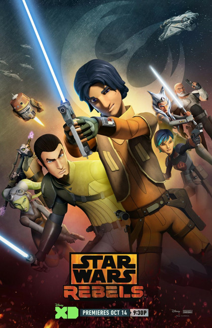 Star Wars Rebels 2 Poster or Canvas Picture Art Movie Car Game Film A0-A4