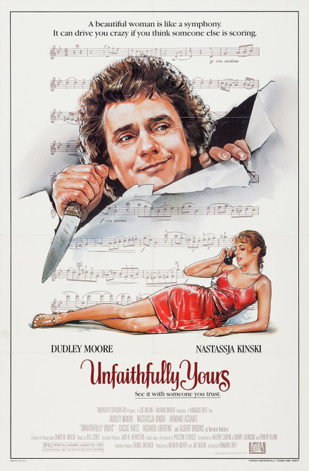 Unfaithfully Yours (1984)_0 Poster Canvas Movie Film Print A0 A1 A2 A3 A4 A5 A6