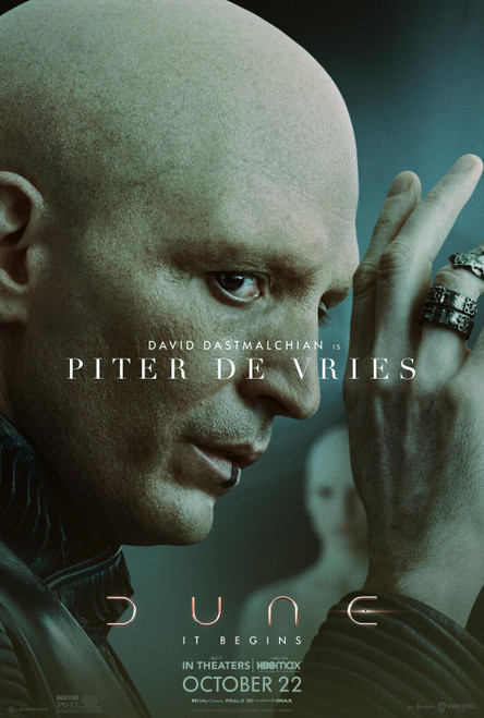 Dune (2021)_13 Movie Film Poster Canvas iconic design