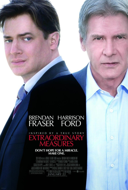 Extraordinary Measures (2010)_1 Movie Film Poster Canvas iconic design