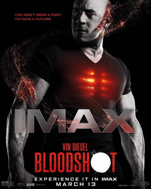 Bloodshot (2020)_3 Movie Film Poster Canvas iconic design