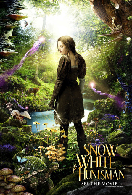 Snow White and the Huntsman (2012)_22 Poster Canvas Movie Film Print A0 A1 A2 A3