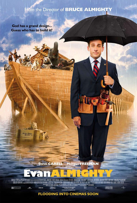 Evan Almighty (2007)_2 Movie Film Poster Canvas iconic design