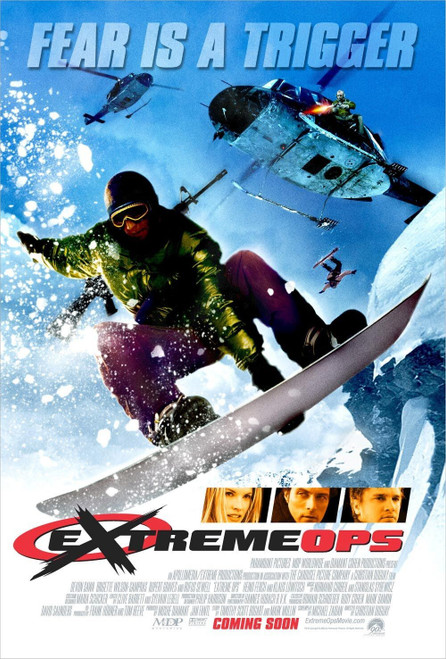 Extreme Ops (2002)_1 Movie Film Poster Canvas iconic design