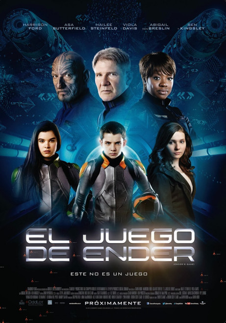 Ender_s Game (2013)_22 Movie Film Poster Canvas iconic design