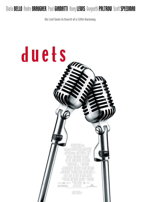 Duets (2000)_1 Movie Film Poster Canvas iconic design