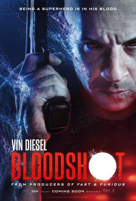 Bloodshot (2020)_4 Movie Film Poster Canvas iconic design