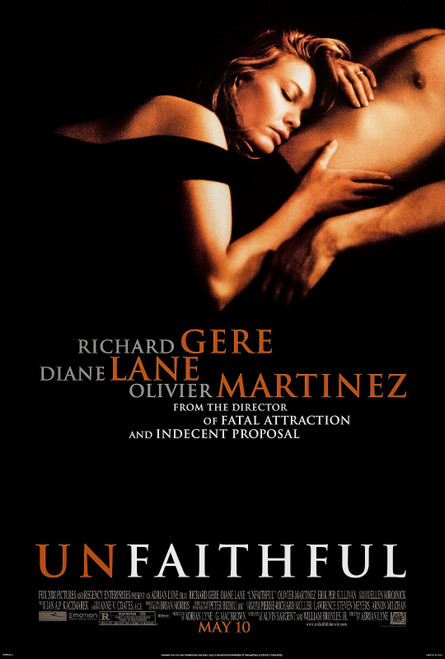 Unfaithful (2002)_1 Poster Canvas Movie Film Print A0 A1 A2 A3 A4 A5 A6 Art Wall