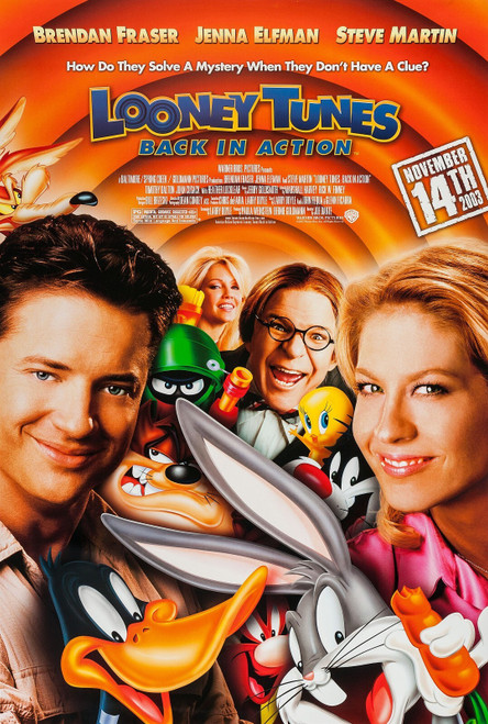 Looney Tunes_ Back in Action (2003)_5 Poster Canvas Movie Film Print A0 A1 A2 A3 Looney Tunes_ Back in Action (2003)_5 Poster Canvas Movie Film Print A0 A1 A2 A3