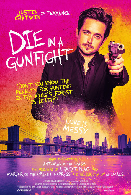 Die in a Gunfight (2021)_7 Movie Film Poster Canvas iconic design