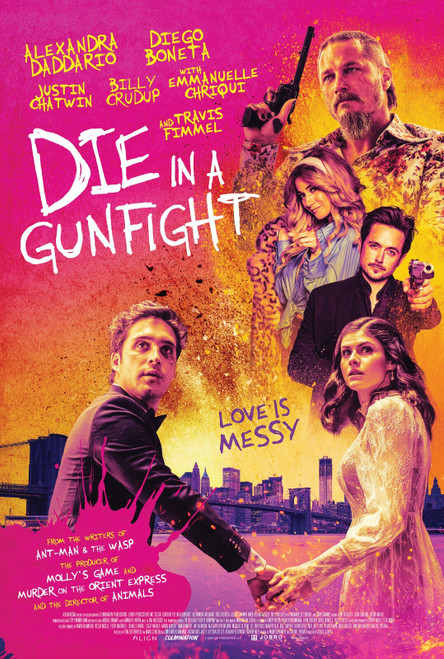 Die in a Gunfight (2021)_3 Movie Film Poster Canvas iconic design