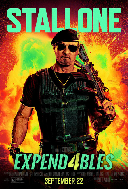 Expend4bles (2023)_3 Movie Film Poster Canvas iconic design