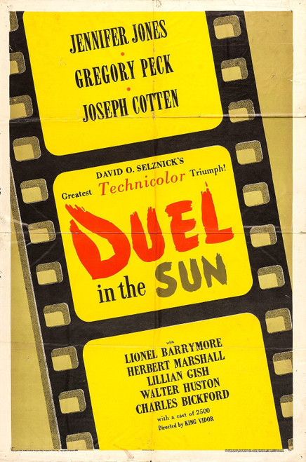 Duel in the Sun (1946)_1 Movie Film Poster Canvas iconic design