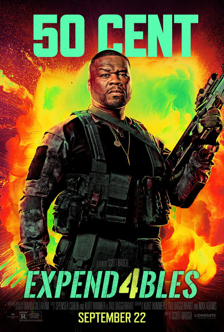 Expend4bles (2023)_7 Movie Film Poster Canvas iconic design