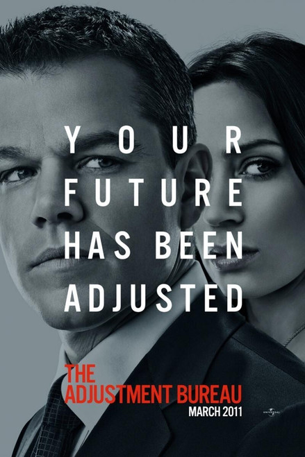 The Adjustment Bureau (2011)_3 Poster Canvas Movie Film Print A0 A1 A2 A3 A4 A5