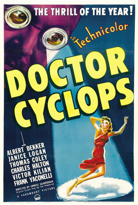 Dr Cyclops 01 Art Gallery Poster Canvas Print Wall Decoration A0 A1 A2 A3 A4 A5