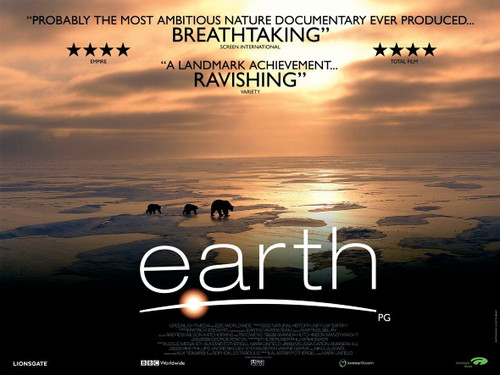 Earth (2009)_1 Movie Film Poster Canvas iconic design