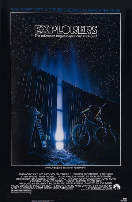 Explorers (1985)_0 Movie Film Poster Canvas iconic design