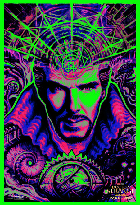 Doctor Strange (2016)_19 Movie Film Poster Canvas iconic design