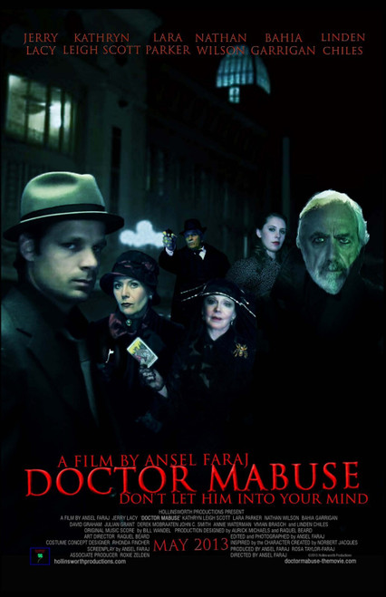 Doctor Mabuse (2013)_9 Movie Film Poster Canvas iconic design