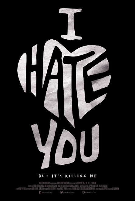 I Hate You But It is Killing Me Poster Canvas Movie Film Print A0 A1 A2 A3 A4 A5