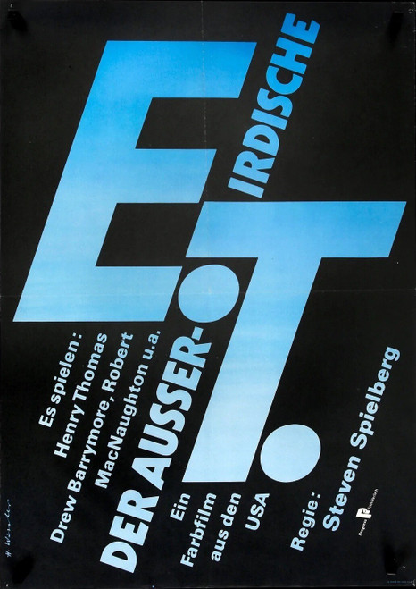 E.T. the Extra-Terrestrial (1982)_7 Movie Film Poster Canvas iconic design
