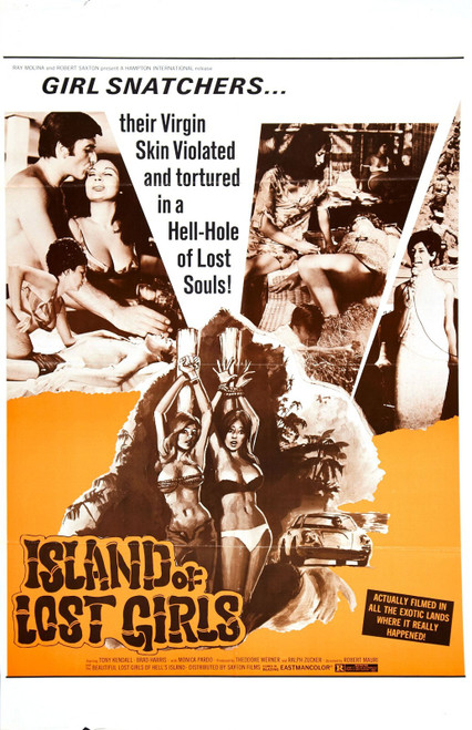 Island Of Lost Girls 01 Poster Canvas Movie Film Print A0 A1 A2 A3 A4 A5 A6 Art