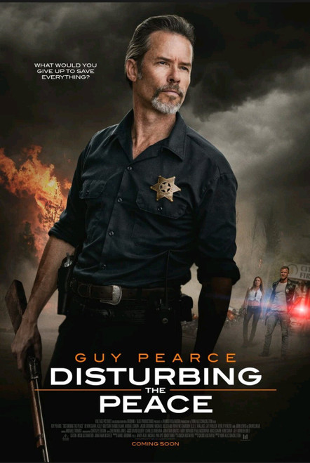 Disturbing the Peace (2020)_2 Movie Film Poster Canvas iconic design