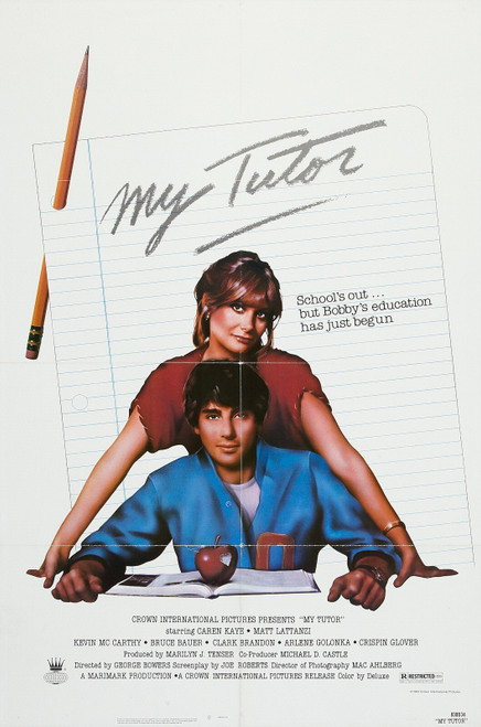 My Tutor (1983)_1 Poster Canvas Movie Film Print A0 A1 A2 A3 A4 A5 A6 Art Wall D