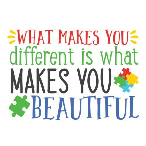 what makes you different is what makes you beautiful-01 Poster Canvas Movie Film
