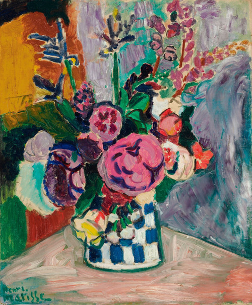Henri Matisse - Les Pivoines Poster Canvas Movie Film Print A0 A1 A2 A3 A4 A5 A6