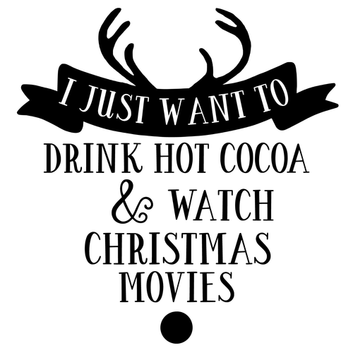 I Just Want To Drink Hot Cocoa Poster Canvas Movie Film Print A0 A1 A2 A3 A4 A5