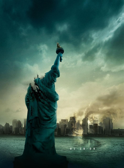 Cloverfield (2008)_1 Movie Film Poster Canvas iconic design