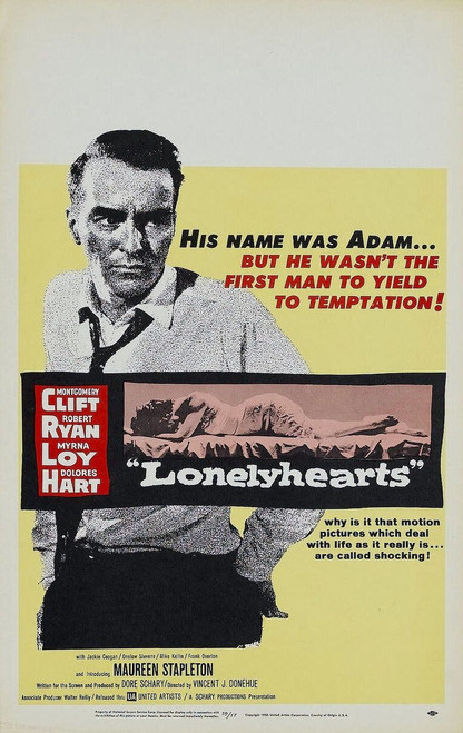 Lonelyhearts (1958)_0 Poster Canvas Movie Film Print A0 A1 A2 A3 A4 A5 A6 Art Wa