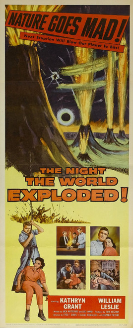 Night World Exploded 03 Poster Canvas Movie Film Print A0 A1 A2 A3 A4 A5 A6 Art