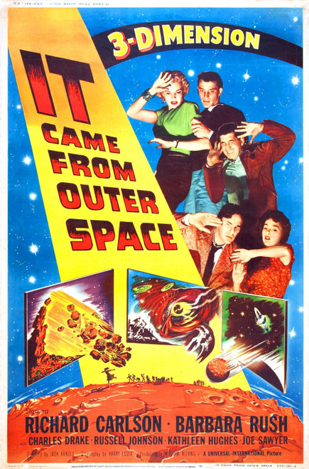 It Came From Outer Space 1953 03 Poster Canvas Movie Film Print A0 A1 A2 A3 A4 A