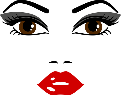 lashlipseyeshadow-grouped Poster Canvas Movie Film Print A0 A1 A2 A3 A4 A5 A6 Ar