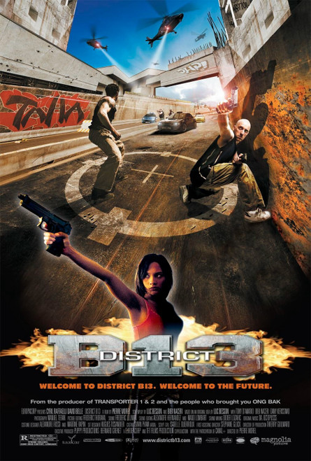 District B13 (2004)_1 Movie Film Poster Canvas iconic design