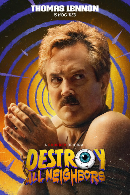Destroy All Neighbors (2024)_5 Movie Film Poster Canvas iconic design