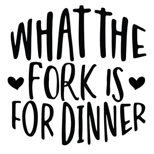 What The Fork Is For Dinner-01 Poster Canvas Movie Film Print A0 A1 A2 A3 A4 A5